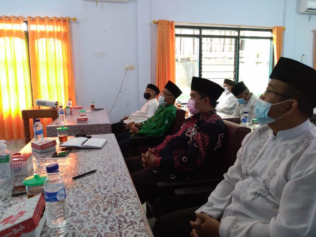 Ketum dan Sekum MUI Kulon Progo hadiri tausiyah kebangsaan MUI bersama LDII Kulon Progo (foto : Lines Kulon Progo)