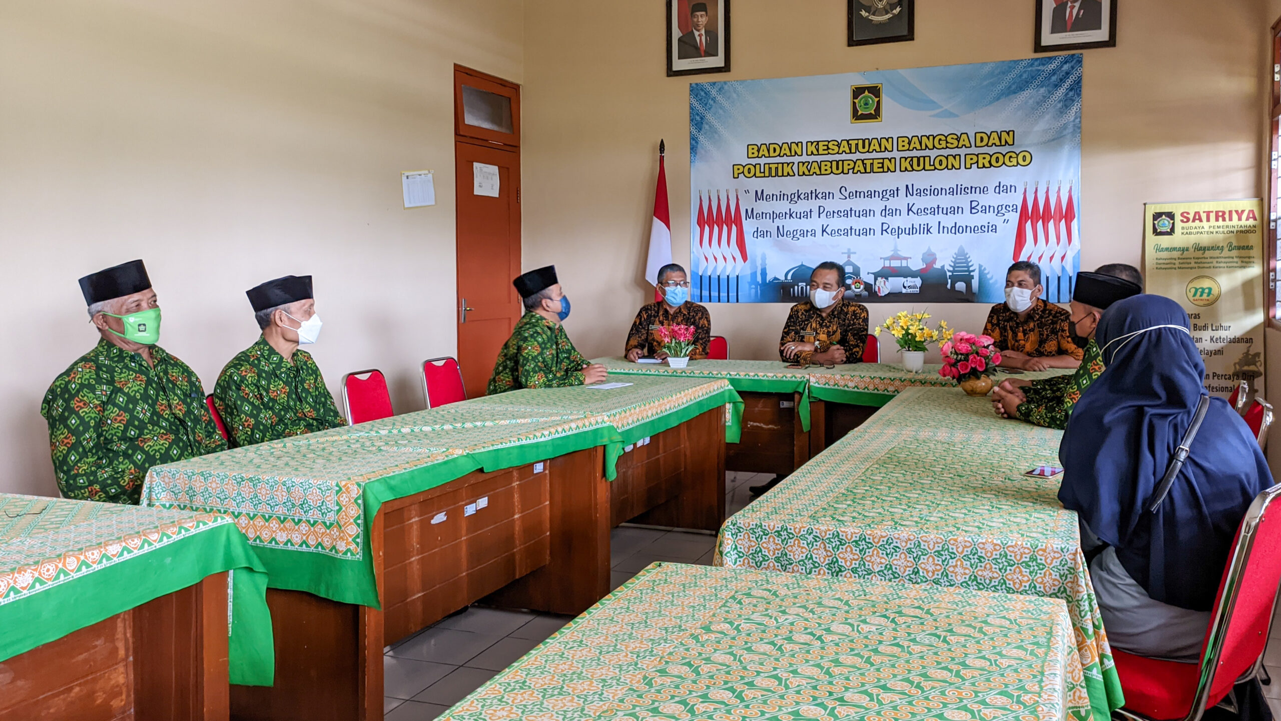 audiensi di Kesbangpol