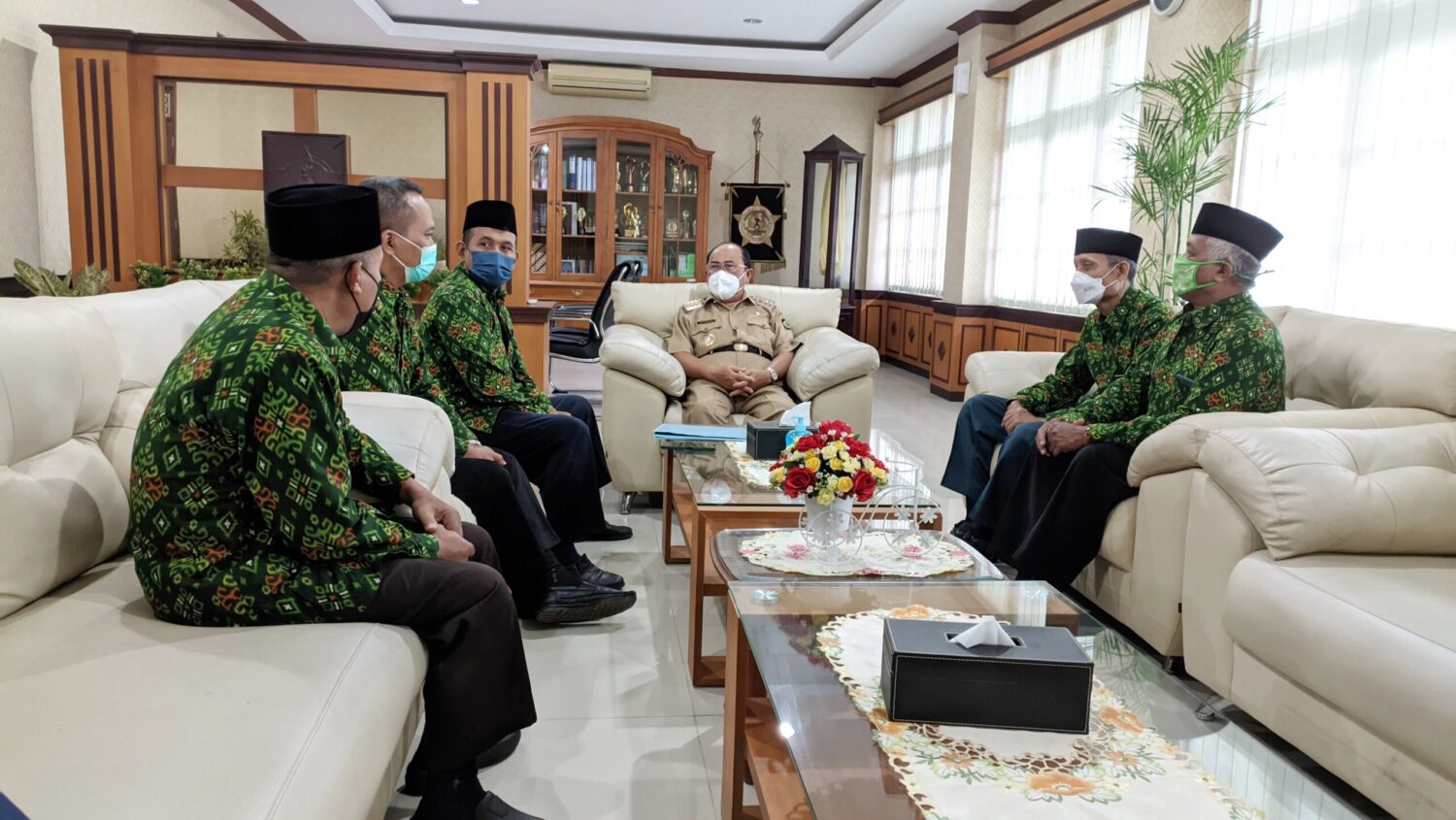 audiensi jelang Musda ke 7