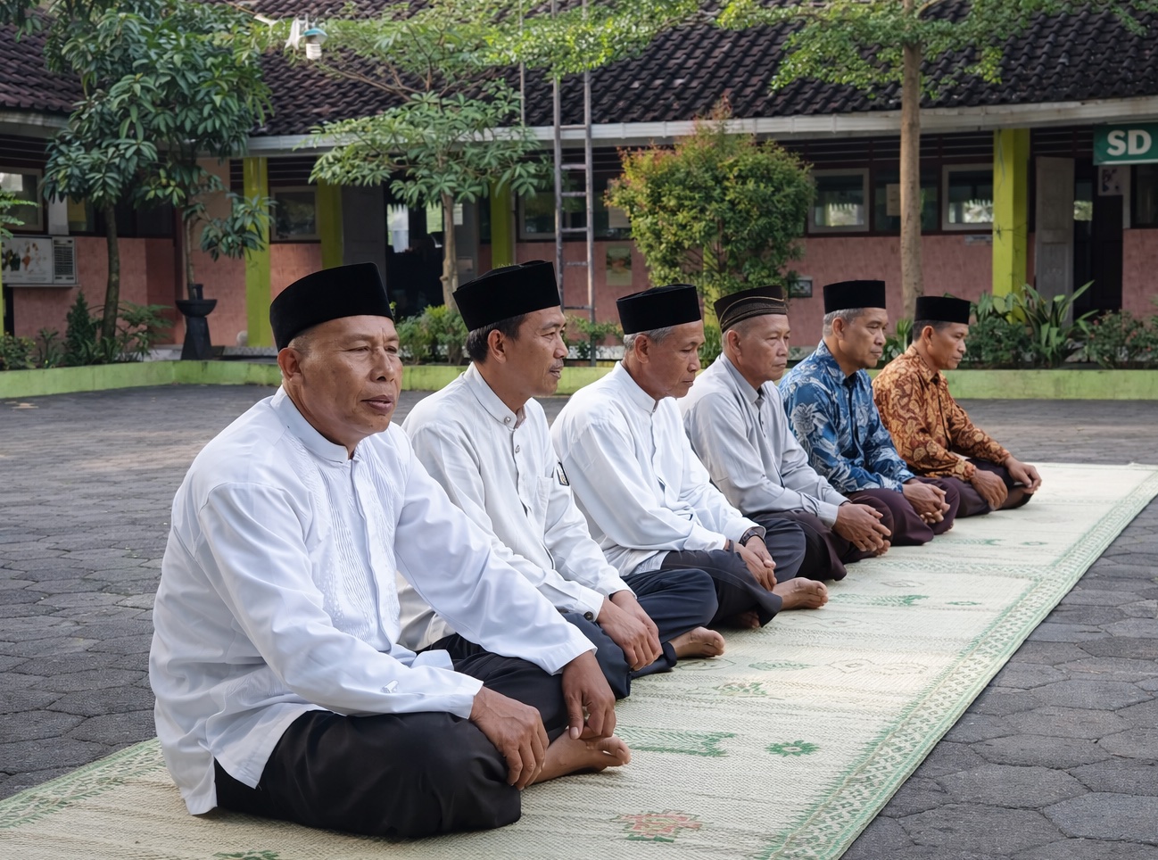 LDII Sentolo hadiri buka bersama di halaman SD Negeri Srikayangan