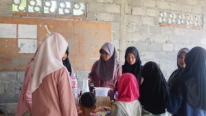 Bazar yang dikelola muda mudi dalam Pekan Olahraga PC Wates