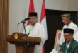 Wakil Ketua DPD LDII Kulon Progo, Subagya, saat membacakan pernyataan sikap dalam Muswil VIII