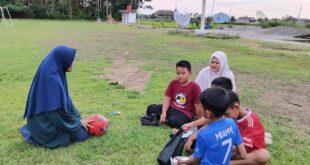 KBM Al Manshurin Tanamkan Nilai Islami Lewat BCM di Lapangan Pencengan