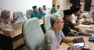 Ketua DPD LDII Kulon Progo H. Pandaya menghadiri diskusi raperda minuman berarkohol bersama ormas keagamaan