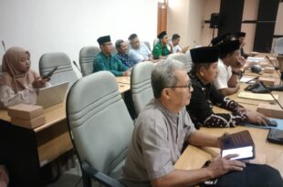 Ketua DPD LDII Kulon Progo H. Pandaya menghadiri diskusi raperda minuman berarkohol bersama ormas keagamaan