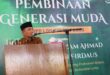 Ustadz Mirzam Ahmad memberikan pembekalan kepada para pembina generus LDII Kulon Progo
